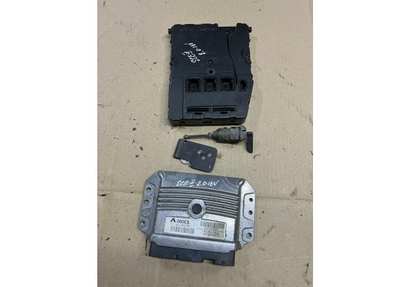 Комплект запалювання, ЕБУ, комп'ютер, Renault Megane 2, Scenic 2, 2.0 16V, 8200321263, 8200387138, S118400150 D, 8200525384
