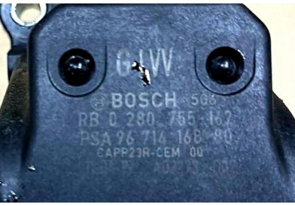 Педаль газу Citroen, Peugeot, 1.6 THP, 1.6 HDi, 2.0 HDi, 1601EA, 9671416880, 0280755167