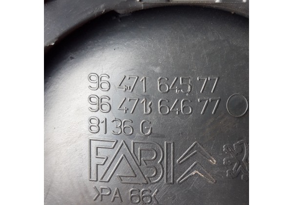 Ручка внутрішня лівої передньої дверки Citroen C2, C3, 9647164577, 9647164677