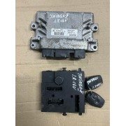 Комплект запалювання, ЕБУ, комп'ютер Renault Twingo 2, 1.2 16V, 8200774747, 8200700695, S120200113 A, 8200874481 A