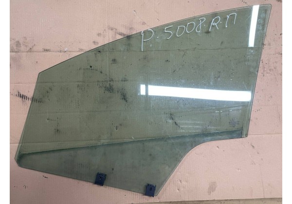 Скло передньої правої дверки Peugeot 3008, 5008, 09-16, 9202N7, 9202N8