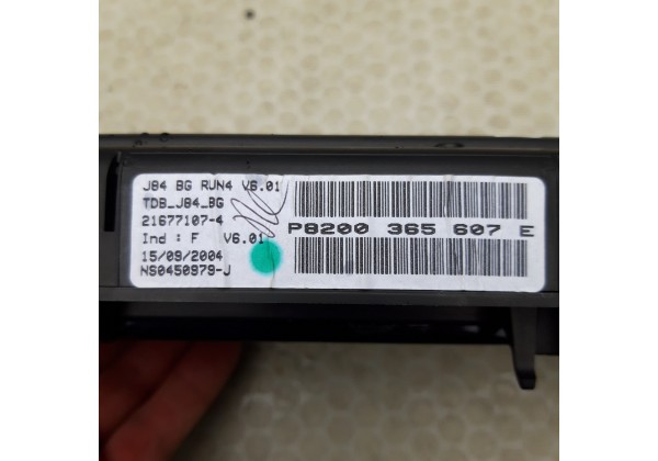 Панель приладів Рено Сценік 2, Renault Scenic II, 1.6 16V, 8200365607 D