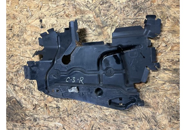 Дефлектор радіатора охолодження правий Citroen C3 Picasso, 9685207880