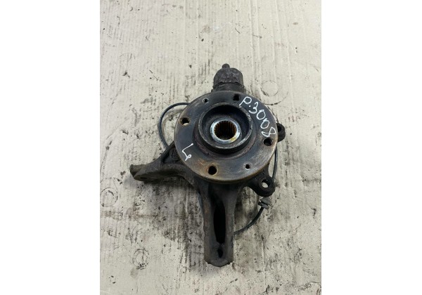 Поворотний кулак лівий (цапфа) Citroen C4 I-II, Grand Picasso, Berlingo II, Peugeot 307, 308, 3008, Partner II, 25 зуб, 364696, 330785