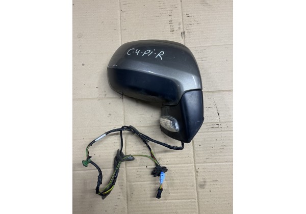 Дзеркало зовнішнє праве електричне Citroen C4 Picasso, 06-13, 8 pin, 96819904XT