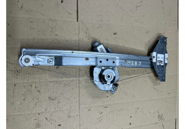 Склопідйомник передньої правої дверки електричний Citroen C3 II, 09-16, 2 pin, 9222FP, 9683129380, 402214 C