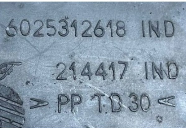 Забірник повітря над радіаторами Renault Espace 3, 6025212713, 6025312618