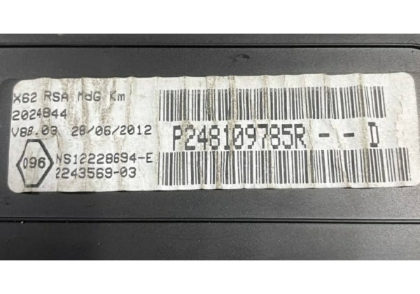 Панель приладів Renault Master 3, 2.3 DCi, 248109785R