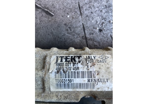 Рульова рейка під датчик Renault Laguna III, Renault Latitude, 490010045R, 6900001351