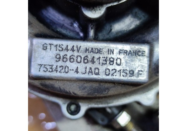Турбіна 1.6 HDI 16V, Peugeot, Citroen,Ford,Volvo,9660641380,0375J6,GT1544V