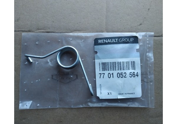 Пружина заднього гальмівного суппорта ліва Renault Trafic II, III, 7701052564
